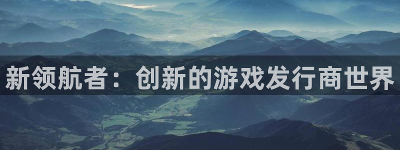 bg大游官网注册方法有哪些软件：新领航者：创新的游戏发行商世界